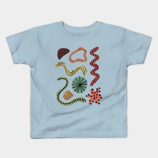 Colorful Shapes Kids T-Shirt